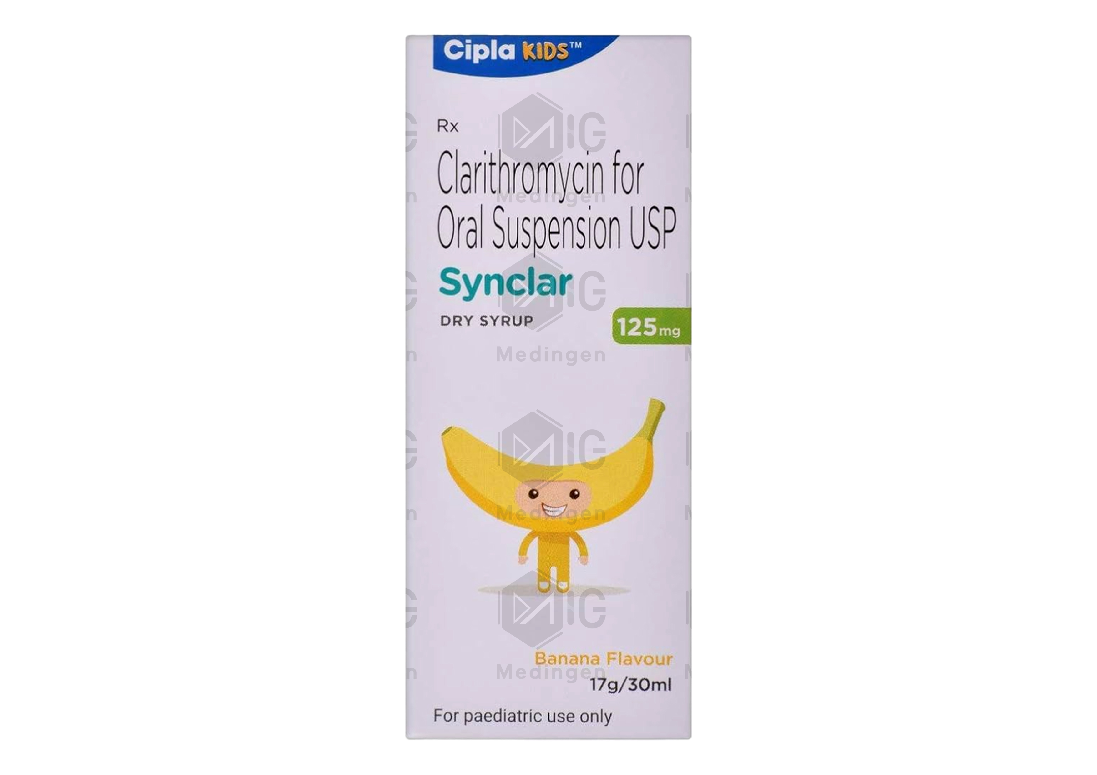SYNCLAR 125MG SUSPENSION